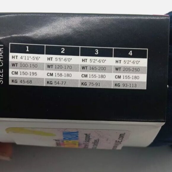 Hue Navy Double Rib Shaping Tights Size 4 L/XL Made to Move Shapers U17262 - Picture 2 of 6